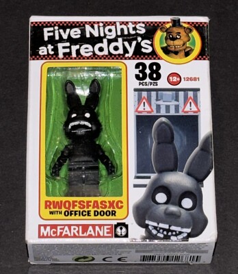 Five Nights at Freddy's RWQFSFASXC with Office Door Micro Figure Build Set
