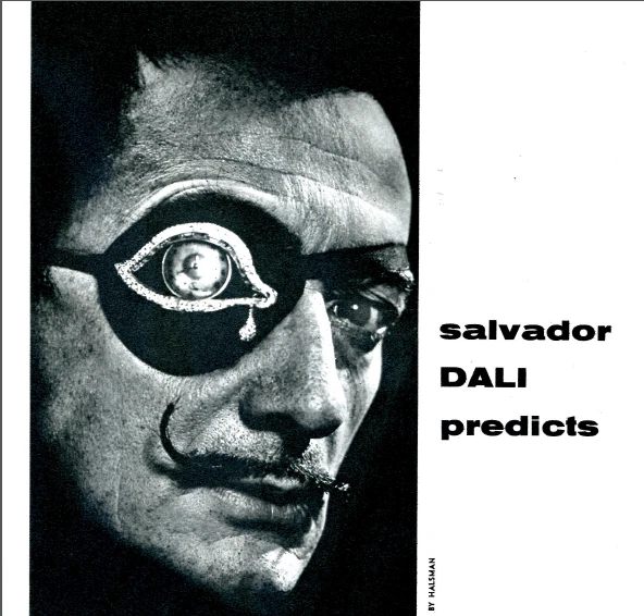 3 1957 Nugget Magazines - 3 Part Series With 17 Pages of Salvador Dali Predicts - Image 3 of 4