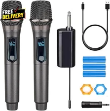 Wireless Microphone Rechargeable Fixed Frequency Wireless Dual Microphone.....