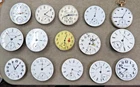 15 Antique Pocket Watch Movements; Howard, Bunn, Broadway, Waltham, Hampden