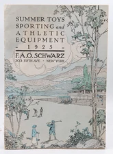 1925 Summer Toys Sporting and Athletic Equipment F.A.O. Schwarz NY - Staff FAO S