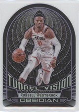 2019-20 Obsidian Tunnel Vision Electric Etch Purple 29/50 Russell Westbrook 0la5