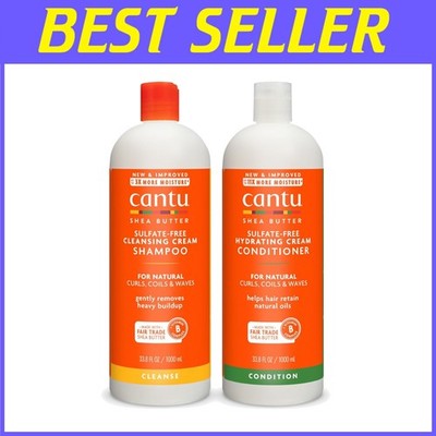 Shea Butter Shampoo & Conditioner Set - 1L Pack