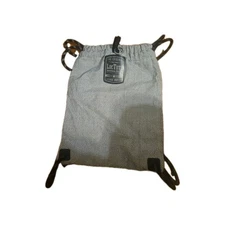 LOCTOTE Flak Sack –Anti-Theft Original Drawstring Backpack, Gray, Durable Secure