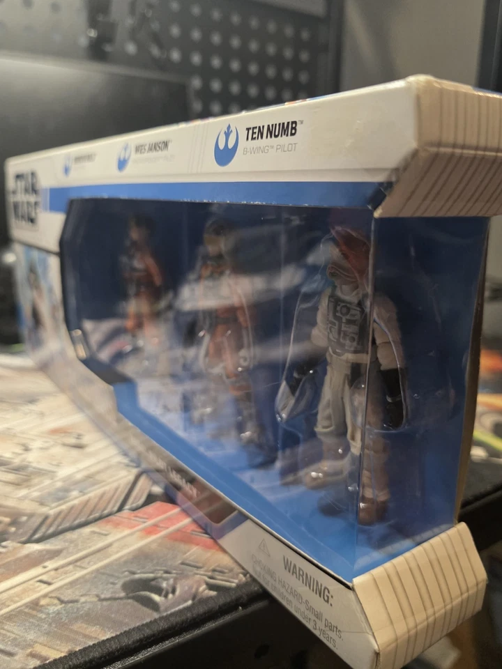 Star Wars Evolutions Rebel Pilot Legacy Dorovio Bold, Wes Janson, Ten Numb ¡NUEVO! Foto 4 de 4