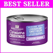 Carnivore Cravings High-Moisture Chicken & Turkey Cat Food - 5.2 oz, 24 Count