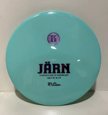 RARE RECALLED Kastaplast 1st Run Jarn K1 Line Disc Golf Mint & Purple Foil 172g!