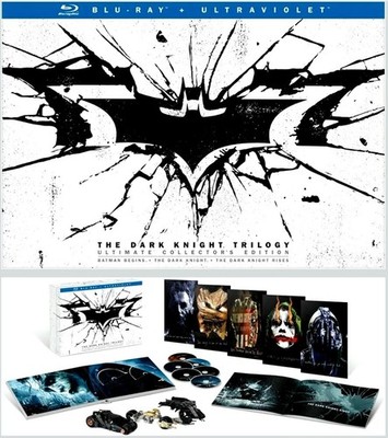 Batman The Dark Knight Trilogy Ultimate Collectors Edition Limit Blu-Ray Box NEU