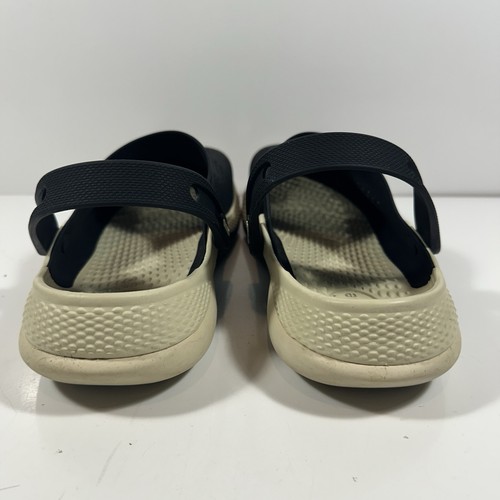Crocs LiteRide 360 Clogs Herren Größe 7 Damen 9 schwarz rot Pool Strand " - Bild 5 von 8