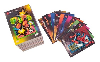 1992 Marvel Universe Serie 3 Komplett 200 Karten Set Impel NM Clean Set