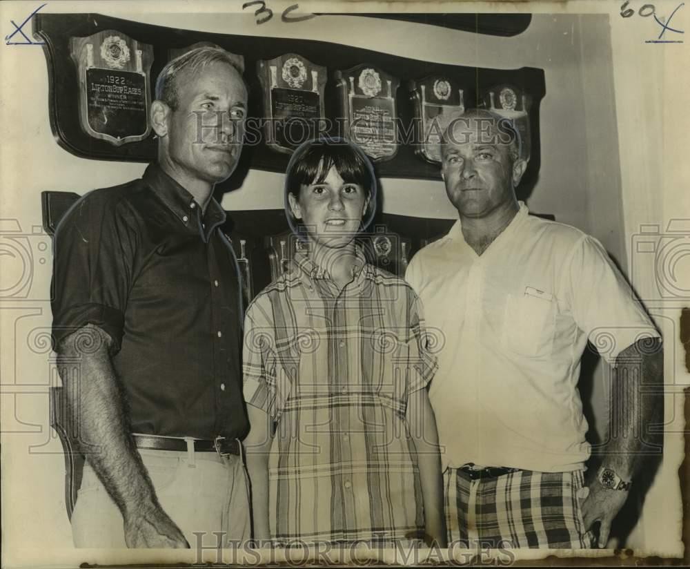 1967 Press Photo Southern District Star Class Championship Sailors at Yacht Club