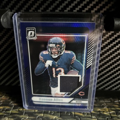 2024 Donruss Optic Threads Blue Hyper Keenan Allen Patch DTB-KAN Bears