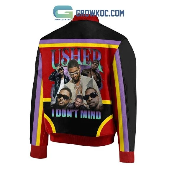 Usher I Don’t Mind Baseball Jacket