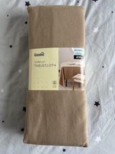 Dunelm Beige Baumwolle Isabelle Tischdecke 178x230cm Brandneu