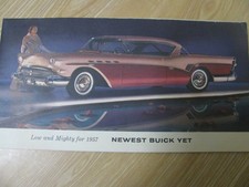 1957 Buick Oem Sales Brochure Roadmaster Century Super Lowest Price On Ebay