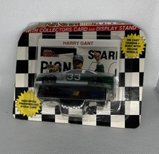 Racing Champions 1:64 Harry Gant 33 Ford NASCAR 1992 Diecast w/ Stand Card