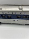 Vintage Lionel Train Passenger Car Santa Fe 2416 Railroad toy