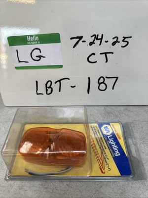 #ad Napa Lighting Truck Lite Signal Stat Light Amber 2660AD $9.00