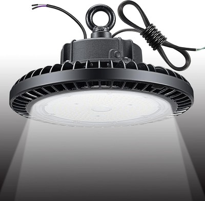 150W High Bay LED Light, 22500 Lumens 5000K Daylight UFO High Bay Shop Light,...