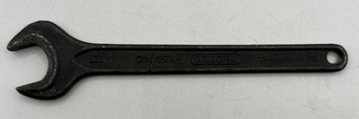GEDORE DIN 894 19mm Open End Wrench Made in Germany Germany Black Vandium