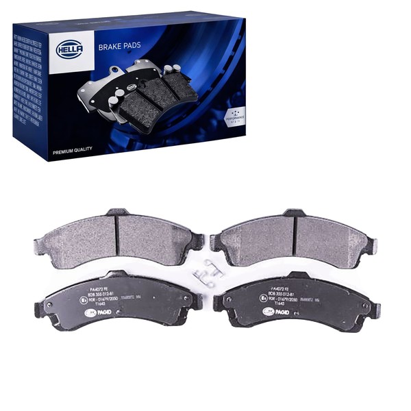 Hella BremsbelÄGe Vorne Passend FüR Chevrolet Trailblazer Isuzu Ascender S-image