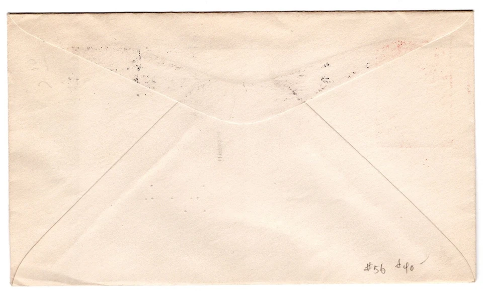 #702 Red Cross 1931 FDC  - Planty #5b Gorham Washington DC - Image 2 of 2