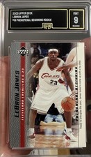 2003 UPPER DECK Rookie LeBron James Phenomenal Beginning Mint 9 Lakers HOF #19