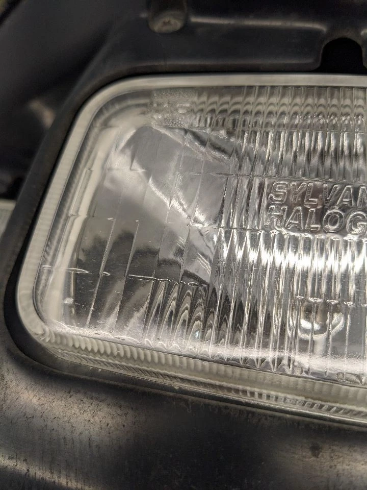 Juego de montaje de faros negros 98-02 Pontiac Firebird Trans Am Fire haw OE 1177775 Foto 3 de 4