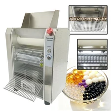 Fully Automatic Eletric Topping Making Machine Pearl Bubble Taro Ball Maker 110V