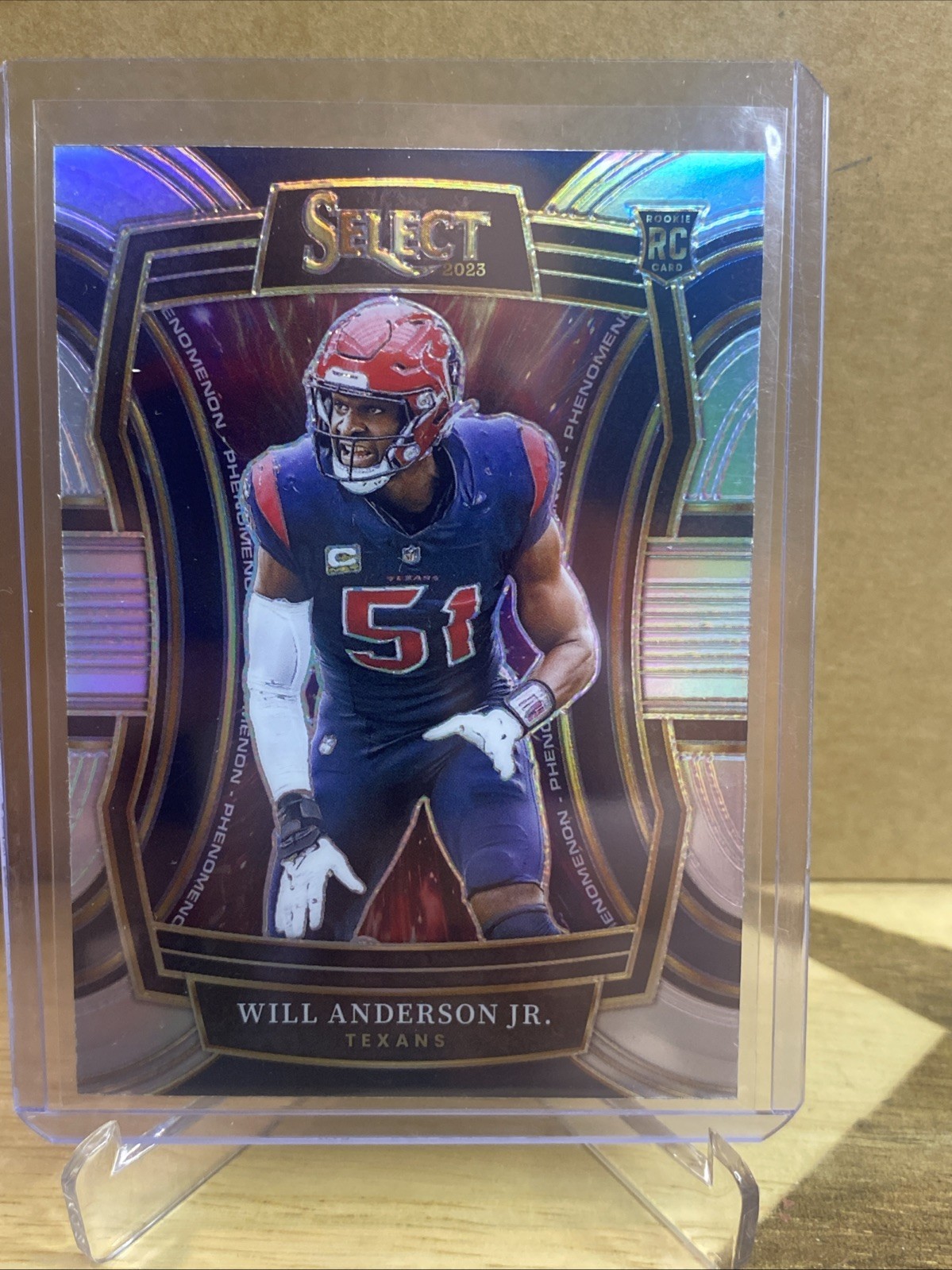 2023 Panini Select - Phenomenon Will Anderson #PH-WAN Silver Prizm (RC)