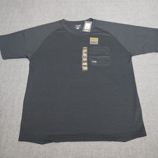 New Ariat Rebar Pocket T Shirt Black 2XL Short Sleeve