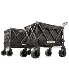 BiGDUG Folding Utility Trolley - Festival Trolley - Garden Wagon Cart - 150 kg