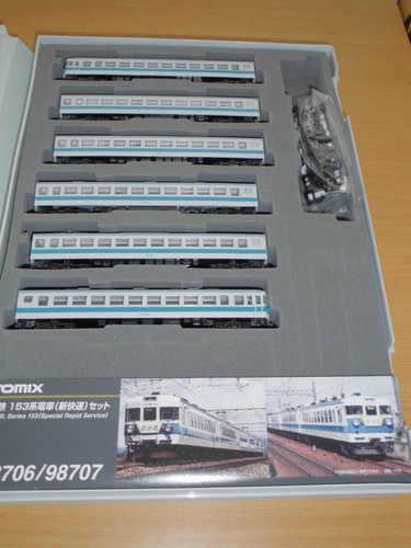 TOMIX 98706 JNR 153 Series Nuevo Trolley Rápido Bajo Driver Juego de 6 Coches 373665 | Zustand: Used