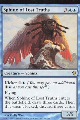 Zendikar #69 Sphinx of Lost Truths