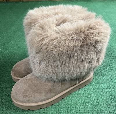 Journee Collection Womens Shanay Round Toe Pull On Winter Boots Brown Size 8.5