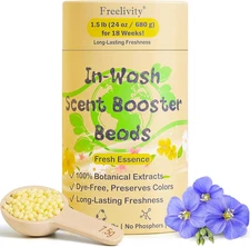 In‑Wash Scent Booster Beads – Fresh Essence Scent, Laundry Beads Fabric Softener