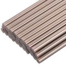 30pcs Mini Hot Glue Gun Sticks 4" x 0.28" for Glue Gun Champagne Gold 0.34 per stick