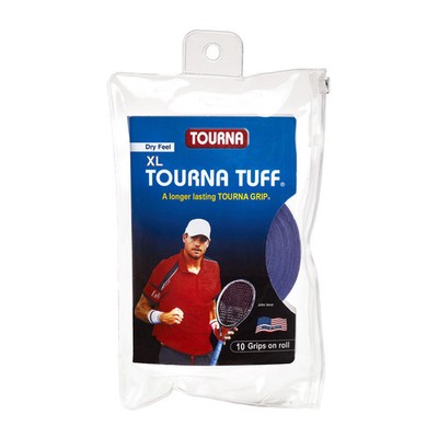 Tourna Tuff 10er Pack Tennisovergrip blau