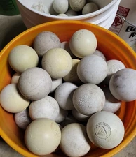 24 Used Lacrosse Balls Mixed Lot