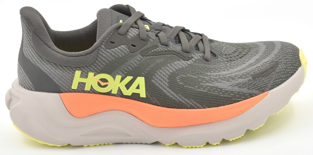 HOKA Arahi 8 Mens Stability shoe in Asphalt/Gravel size 9 D HOKA ONE ONE® Arahi 8 for Men | HOKA ONE ONE® main image 2