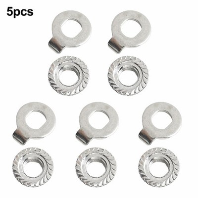 Premium Stainless Steel Wheel Fixed Nuts for For For M365 EScooter 5PC
