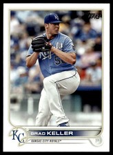 2022 Topps Brad Keller Kansas City Royals #412
