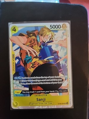 Sanji ST29-004 Starter Deck 29: Egghead Foil