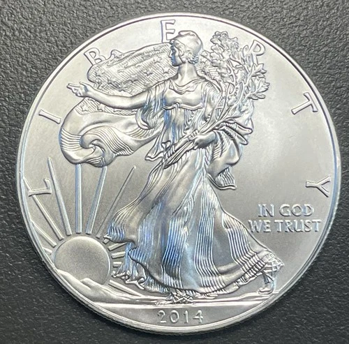 2014 American Eagle Silver Dollar / 1 oz .999 Silver / Uncirculated