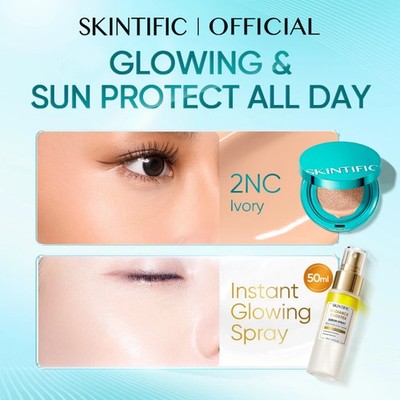 SKINTIFIC Perfect Stay Serum Matte Cushion SPF50 PA++++ Full Coverage OilControl