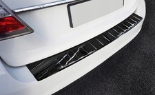 für VOLVO V70 III KOMBI FL 2014-2016 Ladekantenschutz Edelstahl Schwarz