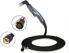 WSD60 Plasma Cutter Torch 10FT/16FT/23FT Pilot Arc Fit CUT55/65 14mm Clean Cuts
