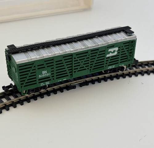 Coche de ganado modelo Power escala N 3441 Burlington Northern Despatch Stock BN 508590 | Zustand: Used