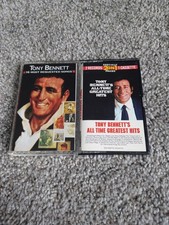 2 Tony Bennett Cassette Tapes- 16 Most Requested Songs  All-Time Greatest Hits