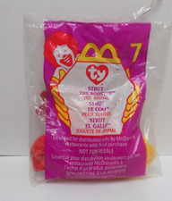 VINTAGE 1999 McDONALD'S HAPPY MEAL TOY - TY INC. - STRUT THE ROOSTER - 7 - NIP